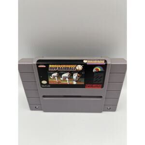 Roger Clemens' MVP Baseball Super Nintendo Entertainment System SNES Tested